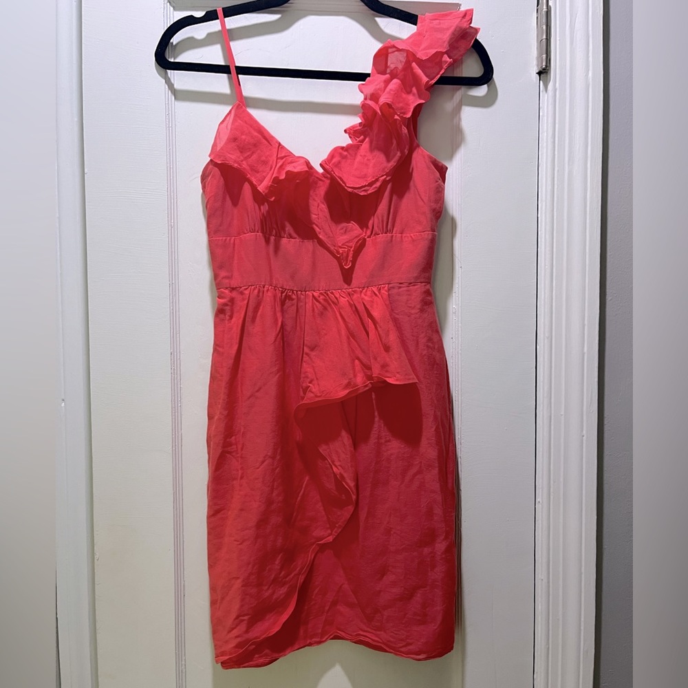 Coral short Gianni Bini dress